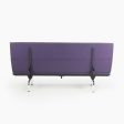 2006 Herman Miller Ray and Charles Eames Sofa Compact Purple Fabric Upholstery Supply