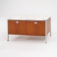 1965 Teak 2-Position Credenza Cabinet by Gordon Bunshaft and Davis Allen for SOM 2x Available For Discount