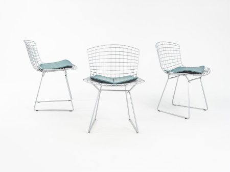 2010s Knoll Bertoia Side Chair, Model 420C by Harry Bertoia for Knoll Steel 2x Available Online Sale