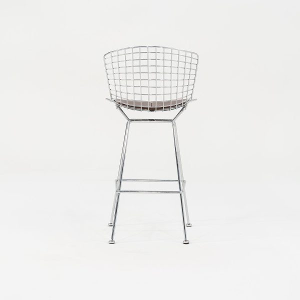 2009 Bertoia Bar Stool, Model 428C by Harry Bertoia for Knoll 4x Available For Cheap