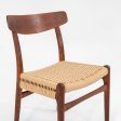 SOLD 1960s CH23 Chair by Hans J. Wegner for Carl Hansen & Son Oak, Paper Cord, Metal Fashion