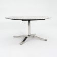 1990s Alpha Conference Table, Model TA.2.60M by Nicos Zographos for Zographos Designs in Polished Stainless Steel and Grey Marble Sale