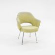 2007 Executive Arm Chair, Model 71APC by Eero Saarinen for Knoll in Green Fabric 12x Available Cheap