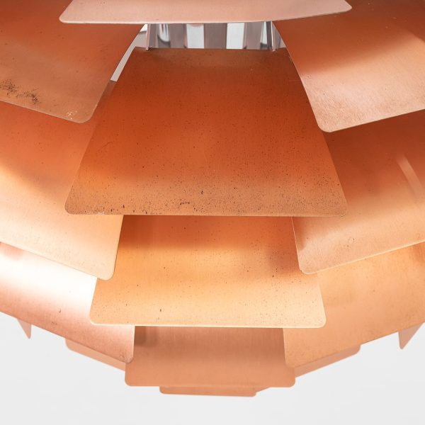 1970s Extra Large PH Artichoke Pendant Lamp by Poul Henningsen for Louis Poulsen in Copper Online Sale