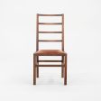 2008 Set of Five Tyler Hays for BDDW Ladder Dining Chairs in Black Walnut Online Sale