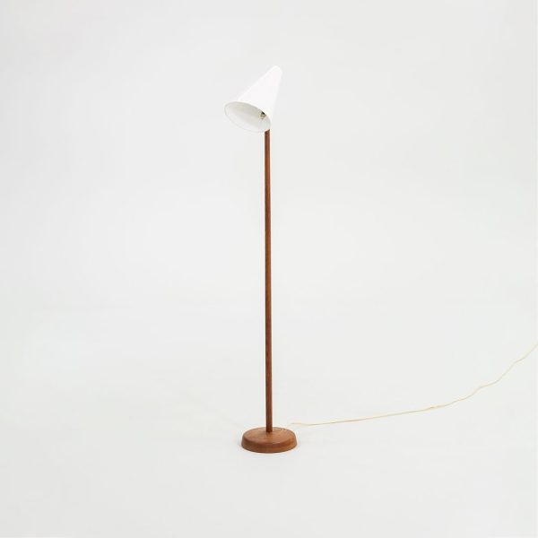 1960S Floor Lamp By Uno and Osten Kristiansson For Luxus in Teak and Acrylic Online