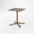 1980s Alpha Table Base by Nicos Zographos for Zographos Designs Bronze 8x Available Online now