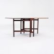 1960s Brode Blindheim for Sykkylven Mobler Rosewood Gateleg Dining Table Supply