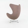 1964 Egg Lounge Chair and Ottoman, Model 3316 by Arne Jacobsen for Fritz Hansen in Fabric Discount