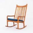 1970s Hans Olsen for Juul Kristensen Rocking Chair in Teak from Denmark For Cheap