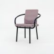 1993 Mandarin Chair by Ettore Sottsass for Knoll in Steel and Fabric 8x Available For Sale