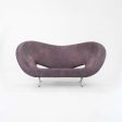 2004 Ron Arad for Moroso Victoria and Albert Sofa in Purple Leather 6x Available Online Sale