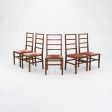 2008 Set of Five Tyler Hays for BDDW Ladder Dining Chairs in Black Walnut Online Sale