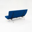 2006 S-473 Compact Sofa by Ray and Charles Eames for Herman Miller with New Blue Upholstery Online Sale