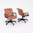 2000s Richard Sapper for Knoll Management Desk Chair in Cognac Leather 8x Available For Cheap