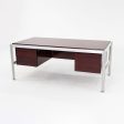 C. 1970 Rosewood Executive Desk by Georges Ciancimino for Mobilier International France Sale