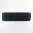 1989 Antonio Citterio for Vitra Area Montage Daybed Bench Sofa w  Black Fabric For Sale