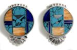 Ray Tracey Inlaid Earrings Online Hot Sale