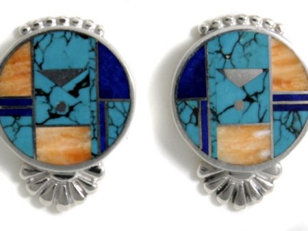 Ray Tracey Inlaid Earrings Online Hot Sale