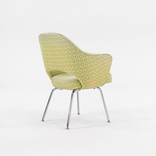 2007 Executive Arm Chair, Model 71APC by Eero Saarinen for Knoll in Green Fabric 12x Available Cheap