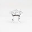 2000s Bertoia Child s Diamond Chair, Model 421LS by Harry Bertoia for Knoll Steel, Padding, Fabric Online