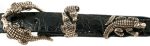 Alexander Kalifano Ancient Bronze 1  Crocodiles  Belt Buckle Cheap