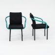 1990s Mandarin Chair by Ettore Sottsass for Knoll with Fabric Upholstery 9x Available Online now