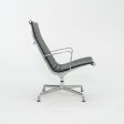 2012 Herman Miller Eames Aluminum Group Black Leather Lounge Chair 6x Available Fashion