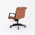 2000s Richard Sapper for Knoll Management Desk Chair in Cognac Leather 8x Available For Cheap