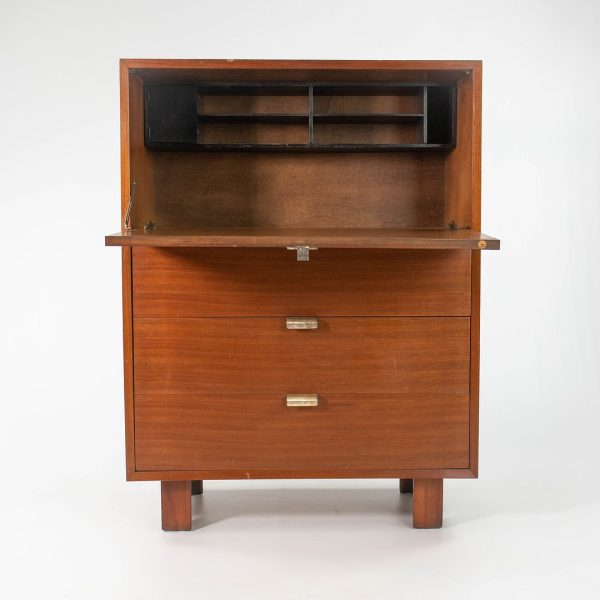 1955 BCS Secretarial Desk by George Nelson for Herman Miller in Walnut Online Sale