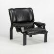 1964 Joe Colombo for Bieffeplast LEM Black Leather Lounge Chair 1x Available Discount