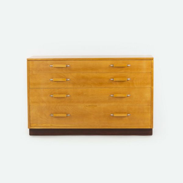 Eliel Saarinen & Pipsan Saarinen Swanson Johnson Furniture Co Four Drawer Dresser Cabinet For Discount