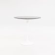 2021 Knoll Saarinen Round Pedestal Side Table, Model 163R by Eero Saarinen for Knoll in marble For Cheap