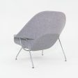 1960s Eero Saarinen for Knoll Womb Lounge Chair and Ottoman for Reupholstery, Model 70L Discount