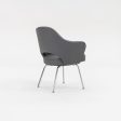 2009 Saarinen Executive Dining Chair, Model 71 APC by Eero Saarinen for Knoll in Grey Vinyl 4x Available Online Sale