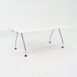 2007 Antonio Citterio for Vitra Ad Hoc Desk With White Laminate Tops 70x32 in 3x Available For Discount