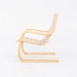 1970s Alvar & Aino Aalto for Artek   ICF 406 Lounge Chairs in Beech with Webbing 4x Available Supply