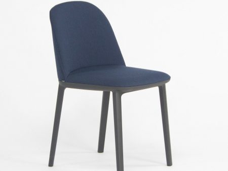 2018 Vitra Softshell Side Chair w  Dark Blue Fabric by Ronan & Erwan Bouroullec Sale