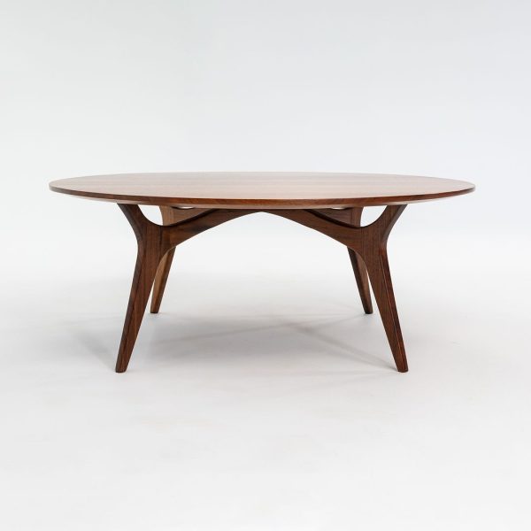 1960s Walnut Coffee Table by Rude Osolnik in American Black Walnut For Discount