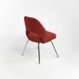 2014 Saarinen Executive Side Chair, Model 72C by Eero Saarinen for Knoll Steel, Chrome Plate, Foam, Upholstery Cheap