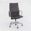 2016 Aluminum Group Executive Desk Chair, EA337 by Ray and Charles Eames for Herman Miller in Grey Leather 3x Available Cheap