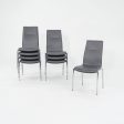 2013 Grey Stacking Kusch+Co Ona Plaza Dining   Side Chairs by Jorge Pensi with Aluminum Legs 8x Available For Sale