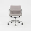 2010s Herman Miller Eames Aluminum Management Desk Chair in Grey Naugahyde For Cheap