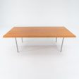 1960s PK-41 Rectangular Dining Table by Poul Kjaerholm for E. Kold Christensen in Oregon Pine and Chromed Steel #1 Cheap