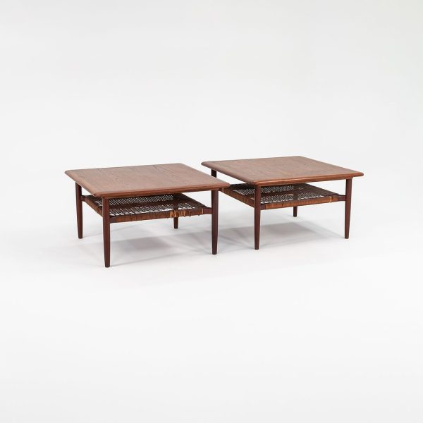 1960s Pair of Model 214 Coffee   End Table by Kurt Ostervig for Jason Mobler in Teak Online now