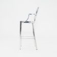 2010 One Armed Polished Kong Bar Stool by Philippe Starck for Emeco Hot on Sale