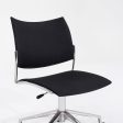 2017 Sigurd Rothe for Casala Cello Desk Chairs in Black Fabric and Chromed Steel 12+ Available Fashion