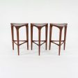 2010s 2 BY 3 Counter Stool by 2 BY 3 Design for Geiger in Cherry Wood 11x Available Hot on Sale