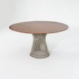 1960s Warren Platner for Knoll Dining Table with 54  Oak Top Model 3716T Online now