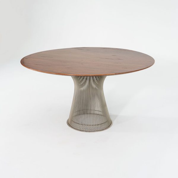 1960s Warren Platner for Knoll Dining Table with 54  Oak Top Model 3716T Online now